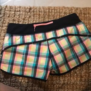Lululemon size 8 speed shorts.